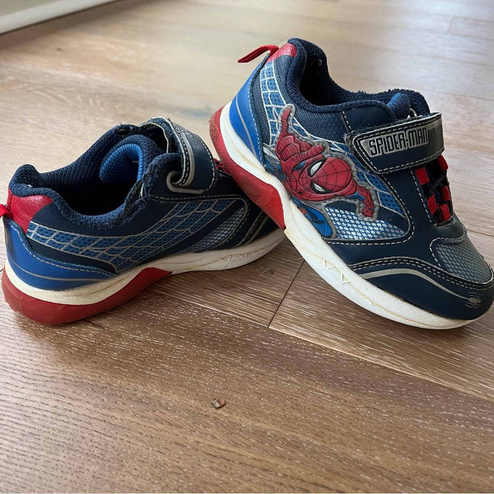 Spiderman Light Up Kids Shoes - 11T